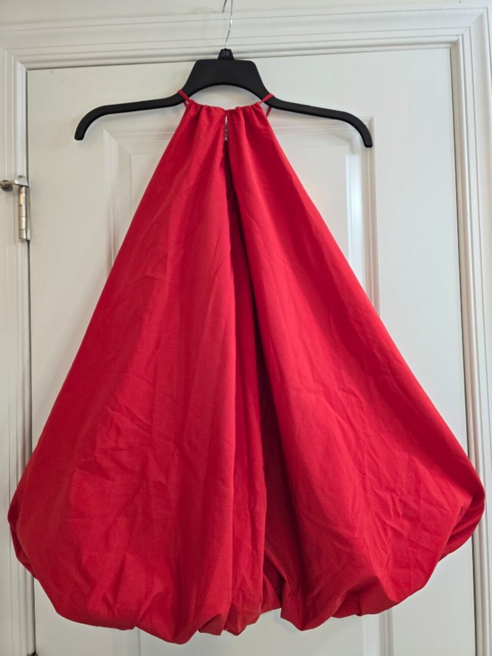 Zara ZW Collection Mini Balloon / Bubble Dress - Red - Picture 3 of 6